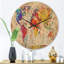 Horloge murale en bois rétro-63618701