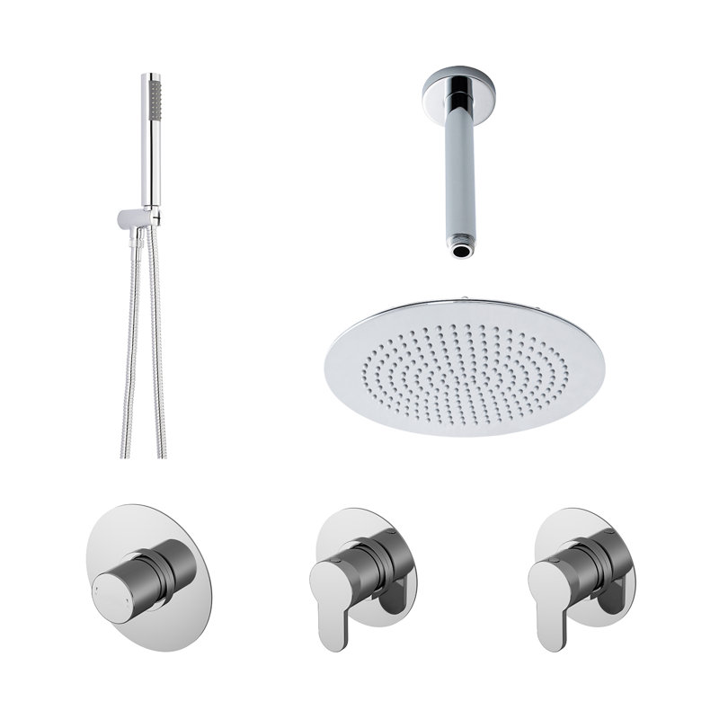 Thermostatic Shower with Fixed Shower Head