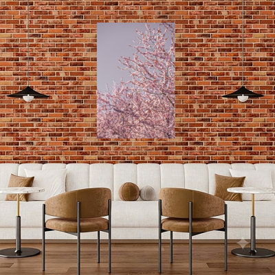 Pink Cherry Blossoms Delicate Dreamy Romantic Cherry Nature Spring Wall Art