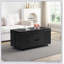 Table basse multifonctionnelle à plateau relevable avec rangement caché et tabourets, parfaite pour les espaces de vie modernes-969241058