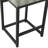 Upholstered Counter Stool with Metal Frame