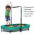KingSo Oval Fitness Trampoline with Trampoline Handlebar