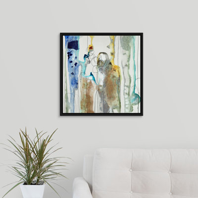 « botanique contour xiii », peinture sur toile