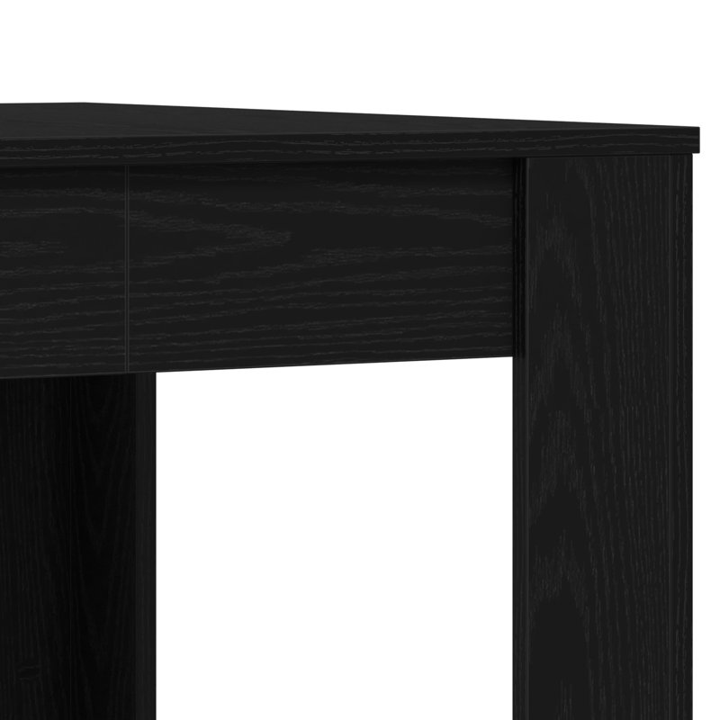 Gille Dining Table, Black Oak, Black Oak