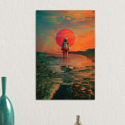 The Blast - Wrapped Canvas Print