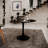 Shrivastava Mid Century Modern Dining Table/Coffee Table with Round Top & Pedestal Base, Functional Table for Kitchen, Dining & Living Room, Perfect for Breakfast Nooks & Kitchens-1956970002-1956970003