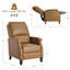 Fauteuil inclinable manuel rembourré pour le salon-2083478884