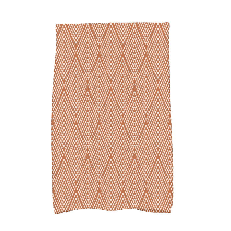 Jacquees Hand Towel, Orange