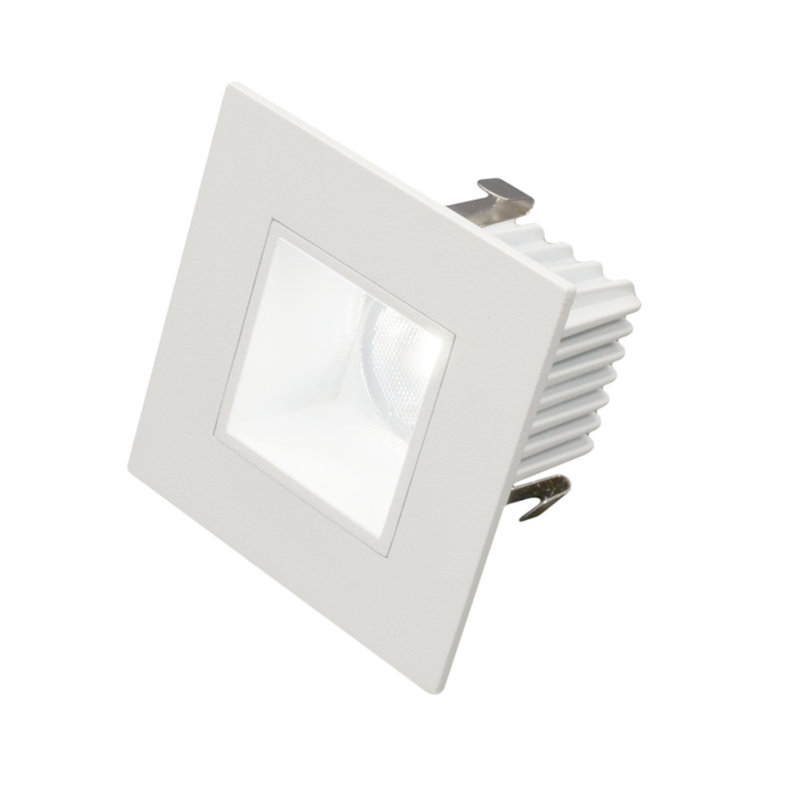 Ensemble d'éclairage encastré 3,13 "Remodel LED Retrofit, Blanc