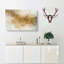 Mist Over The Forest In Abstract - Wrapped Canvas-55309331