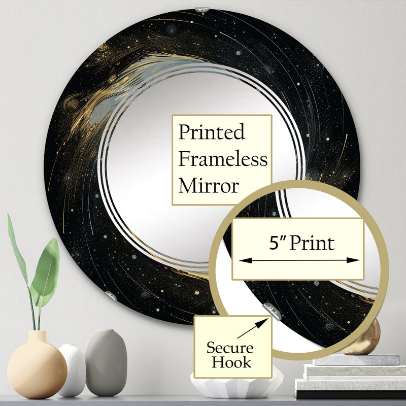 Miroir mural Primeur, 24 po x 24 po