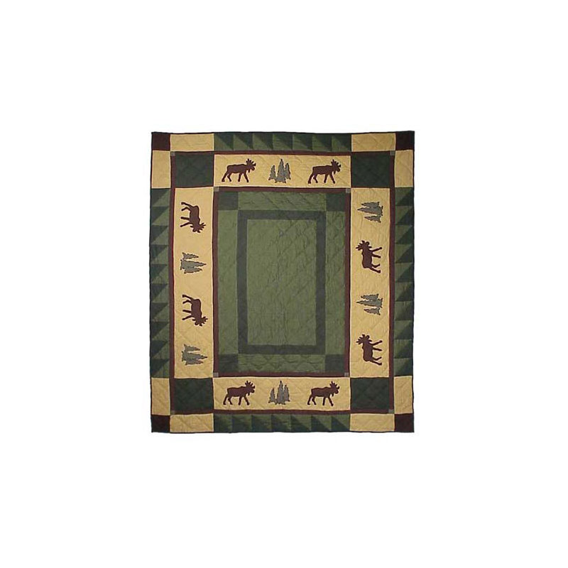 Cedar Trail Quilted Throw Blanket