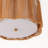 Dimmable Semi Flush Mount Ceiling Light Rattan Drum Pendant Lighting Chandelier-1251493264