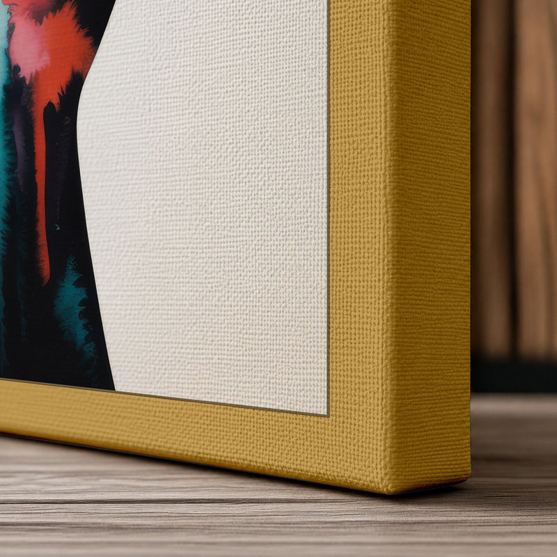Print, 36x24 - 91.4 x 61.0 cm, Ochre Border