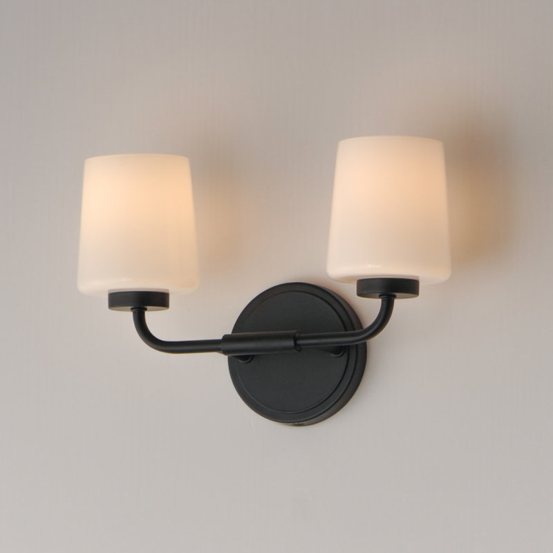 Durham-Wall Sconce, Black