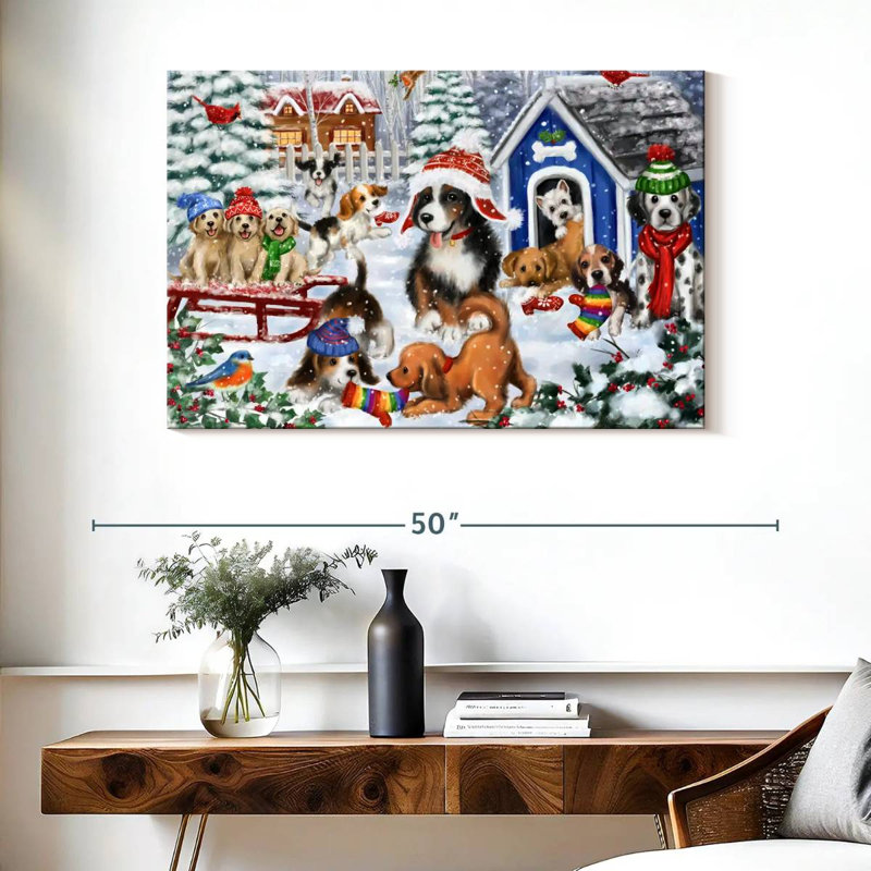 Dog House Fun, H 26 po x l 39 po