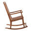 Chaise berçante d'extérieur en teck huilé Nordic Teak - Alivio-1798000861