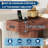 63-inch Narrow Console Table with Charging Station, 2-Tier Farmhouse Sofa Table for Entryway & Living Room-1131411766-1131411767