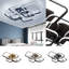 framed square 6-head modern ceiling light-764621690