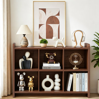 Bibliothèque de rangement à 6 cubes Addisin (l 44,9 po)