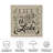All-Weather Canvas Text & Numbers Wall Decor-1003346396