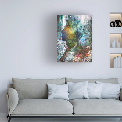 Barrett Biggers Forest Flow Canvas Art