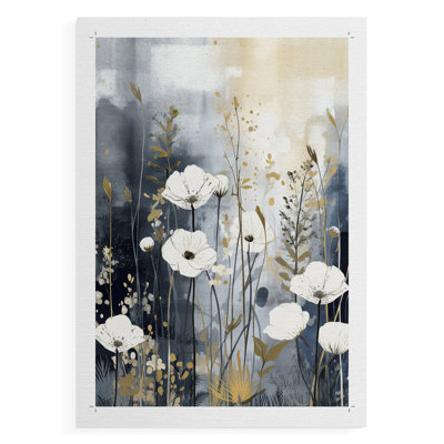 FLORAL Series CCCCLXXI - Impression sur toile seulement - NON CADRE