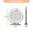 19 Inch Vanity Mirror With Lights, Round Large LED Vanity Mirror With Smart Touch 3 Colours Dimmable, Touch Lighting-1233570805