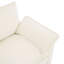 Fauteuil d'appoint rembourré moelleux de 31,9 po avec coussin double et poches de rangement latérales Modern-2121435843
