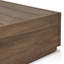 Duvall Outdoor Rectangle Teak Coffee Table-271290301-328498586