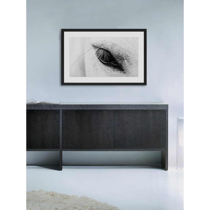 «Trusting Eye» par Marmont Hill - reproduction de photo sur papier encadrée, H 24 po x l 36 po x P 1,5 po