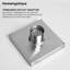 Line 6 In. Stainless Steel Linear Shower Drain With Square Pattern Drain Cover In Brushed Nickel