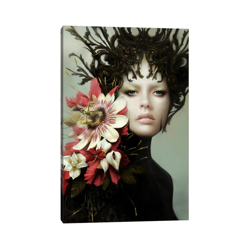 Circle by Melanie Delon - Print on Canvas, Wrapped Canvas, 20.32 cm H x 30.48 cm W