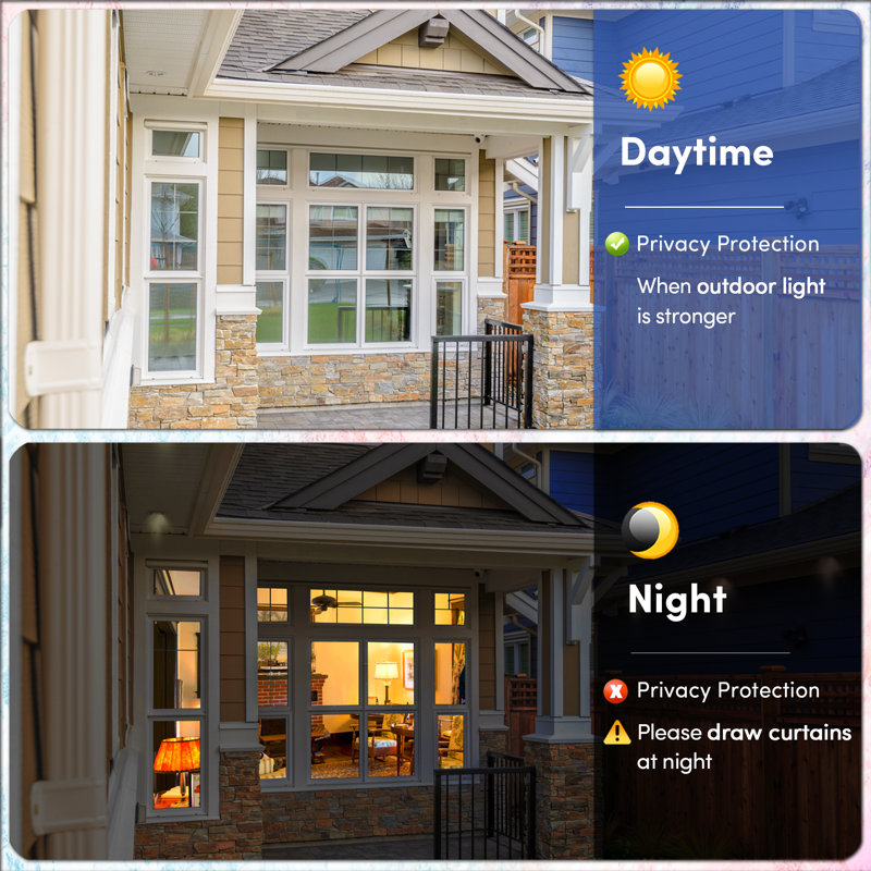 Brown Silver One Way Privacy Heat Control Window Film