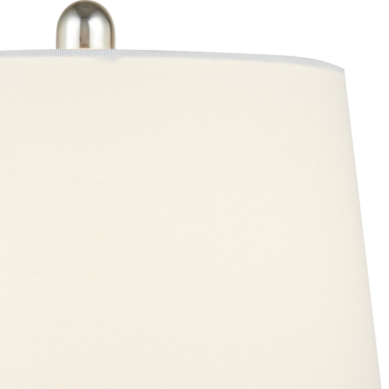 Narva 25.5'' Brown/Clear Bedside Table Lamp Set