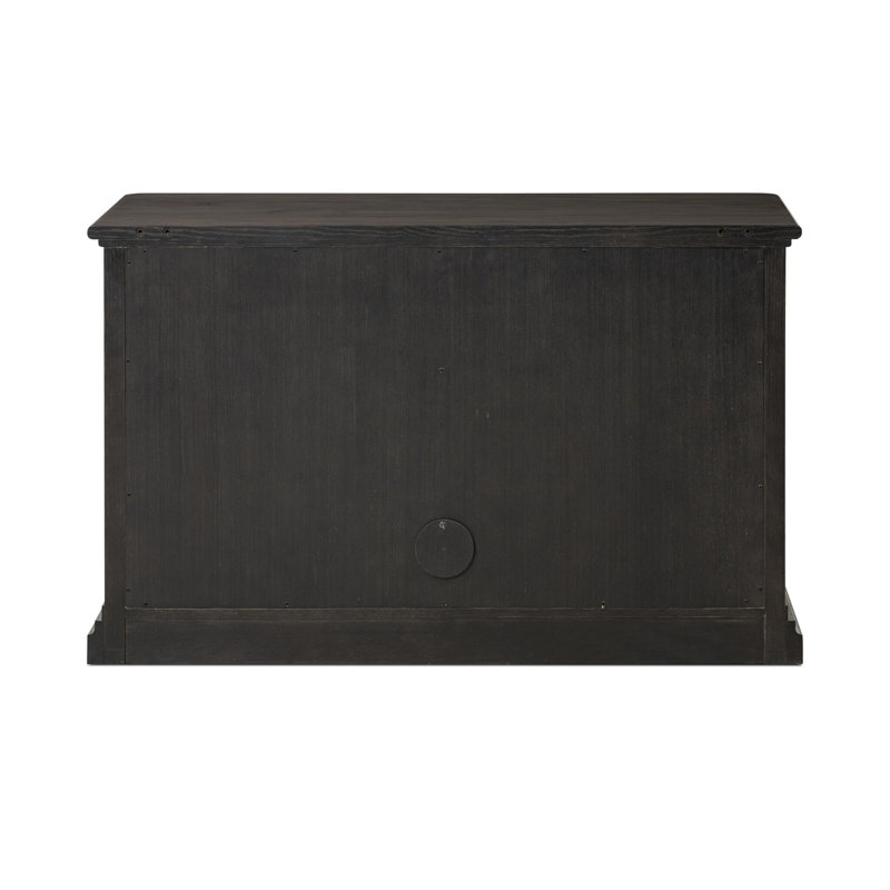 Dumont 2-Door Accent Cabinet, Black