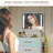 3-in-1 Compact Vanity Desk With Mirror, Storage Drawers & Stool – Small Makeup Vanity Table With Lights For Bedroom Or Dorm-1979494628-1979494635