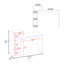 Bureau d'ordinateur, 3 tablettes