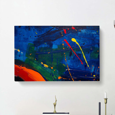 Abstract Art Painting Vol.460 by S.Johnson - Wrapped Canvas