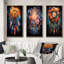 «Dreamcatcher Infinite Dreams», 3 pièces sur toile-141680478-141680482