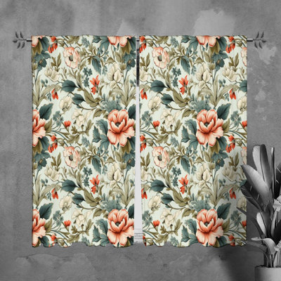 Paire de rideaux obscurcissant en polyester Levater