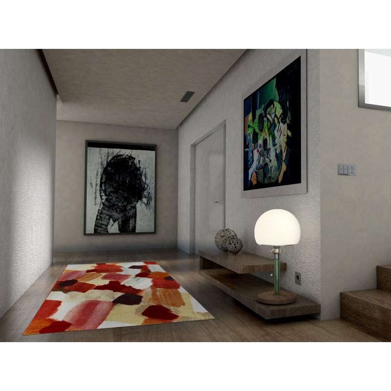 Decoste Geometric Area Rug, Rectangle 133 x 190cm