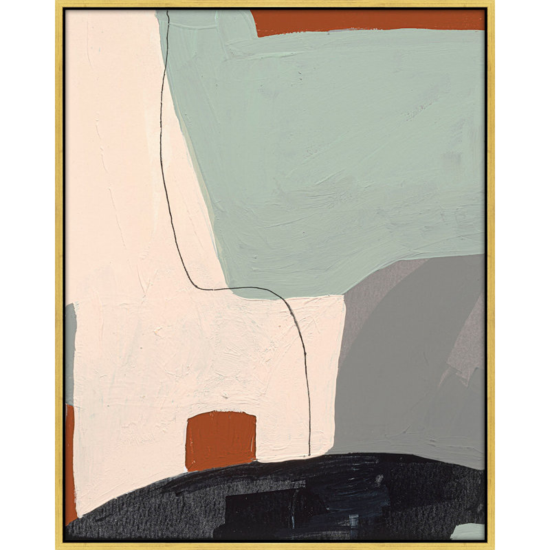 Dreamscape 3 Print by Andrea Stokes, Gold Framed, 30" H x 24" W x 1.38" D