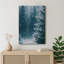 «Snowy Evergreen Branches in Winter Forest Atmosphere», reproduction d'art sur toile encadrée-74302271-74302259