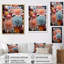 «Soft Elegance Mums Flowers IV» sur toile-97063245-97063246
