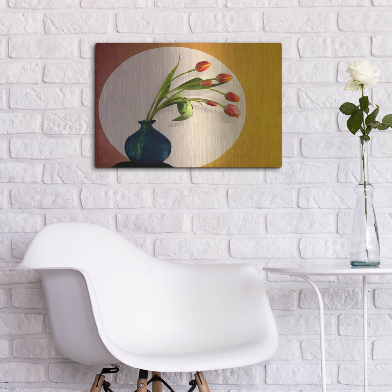 "Tulipes 3" par Mark Ashkenazi, H 16 po x l 24 po