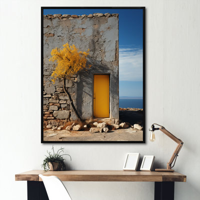 " Spiritual Stone House Minimalism Scenery "