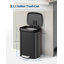 Stainless Steel Kitchen Trash Can-129417394