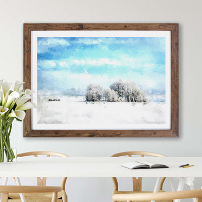 Winter Trees - Framed Print