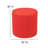 Shapes Series II Modular Collaborative Soft Seating Cylinder Stool with Foam Padded Seat-111189139-49417479-111189141